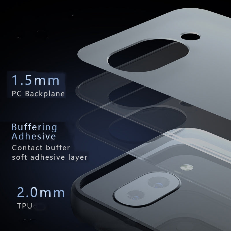 Google Pixel 9a Armor Precise Hole PC Hybrid TPU Phone Case with Full Protection Shockproof Cover