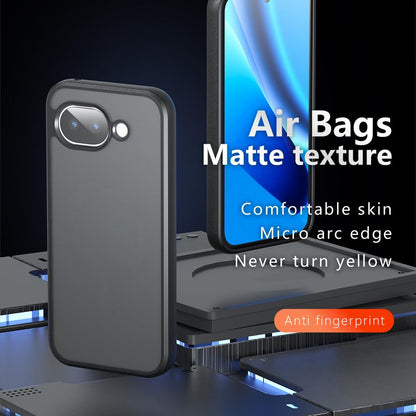Google Pixel 10a Armor Precise Hole PC Hybrid TPU Phone Case with Full Protection Shockproof Cover