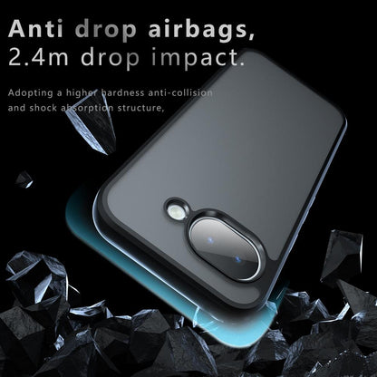 Google Pixel 10a Armor Precise Hole PC Hybrid TPU Phone Case with Full Protection Shockproof Cover