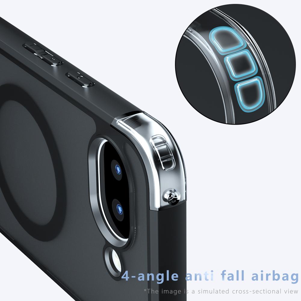 Google Pixel 10a Armor Precise Hole PC Hybrid TPU Phone Case with Full Protection Shockproof Cover