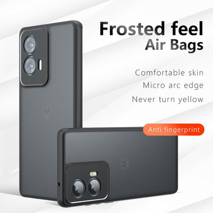 Motorola Edge 50 Fusion Armor Precise Hole PC Hybrid TPU Phone Case with Full Protection Shockproof Cover