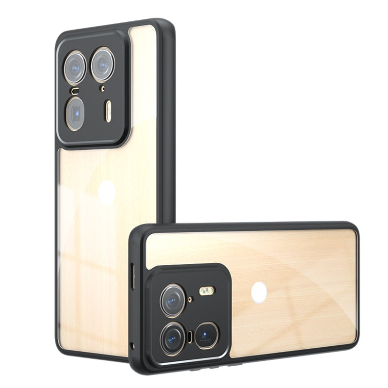 Motorola Edge 50 Ultra Armor Precise Hole PC Hybrid TPU Phone Case with Full Protection Shockproof Cover