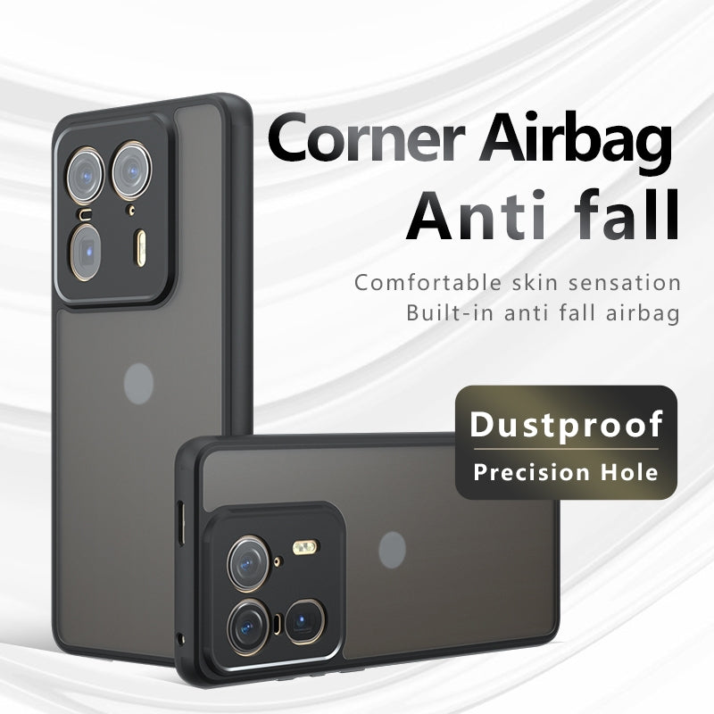 Motorola Edge 50 Ultra Armor Precise Hole PC Hybrid TPU Phone Case with Full Protection Shockproof Cover