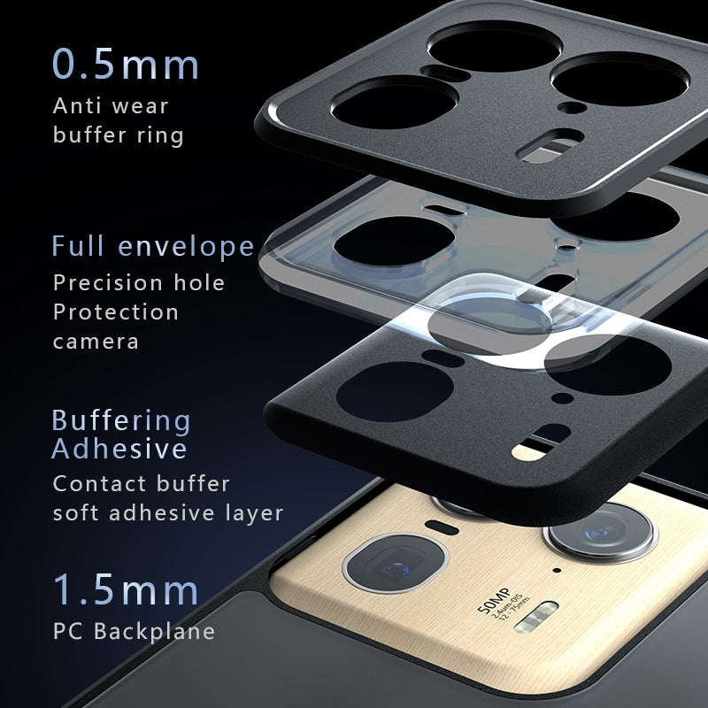 Motorola Edge 50 Ultra Armor Precise Hole PC Hybrid TPU Phone Case with Full Protection Shockproof Cover
