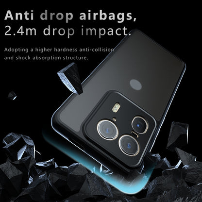 Motorola Edge 50 Ultra Armor Precise Hole PC Hybrid TPU Phone Case with Full Protection Shockproof Cover