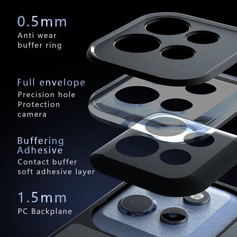Motorola Edge 50 Neo Armor Precise Hole PC Hybrid TPU Phone Case with Full Protection Shockproof Cover