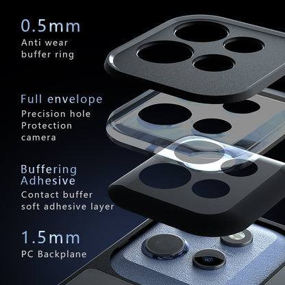 Motorola Edge 50 Neo Armor Precise Hole PC Hybrid TPU Phone Case with Full Protection Shockproof Cover
