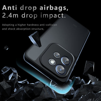 Motorola Edge 50 Neo Armor Precise Hole PC Hybrid TPU Phone Case with Full Protection Shockproof Cover