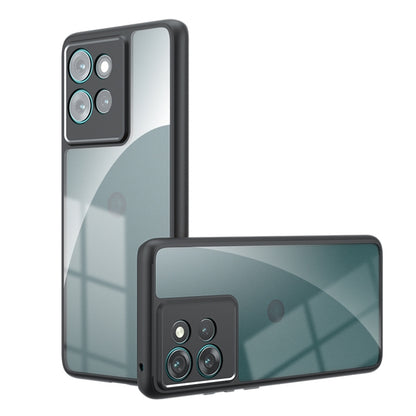 Motorola Edge 50 Armor Precise Hole PC Hybrid TPU Phone Case with Full Protection Shockproof Cover