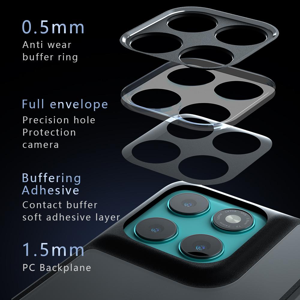 Motorola Edge 60 Fusion Armor Precise Hole PC Hybrid TPU Phone Case with Full Protection Shockproof Cover
