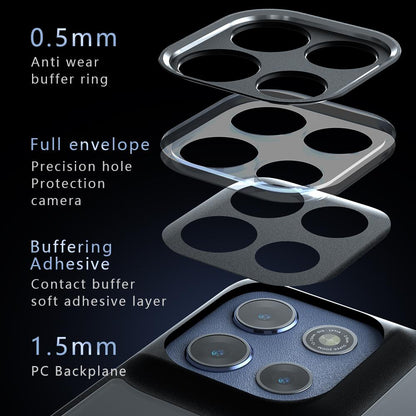 Motorola Moto G86 Power 5G Armor Precise Hole PC Hybrid TPU Phone Case with Full Protection Shockproof Cover