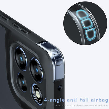 Motorola Moto G86 Armor Precise Hole PC Hybrid TPU Phone Case with Full Protection Shockproof Cover