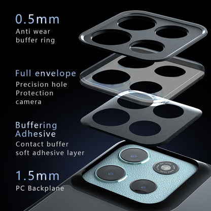 Motorola Moto G66y Armor Precise Hole PC Hybrid TPU Phone Case with Full Protection Shockproof Cover