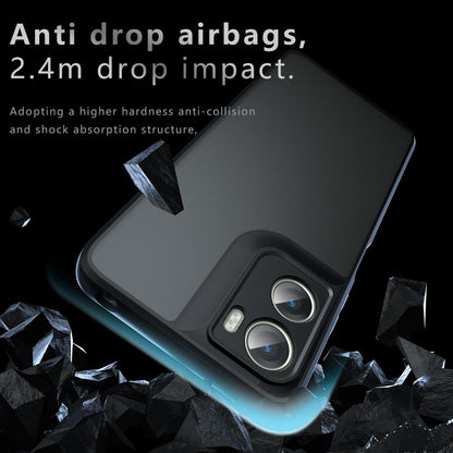 Motorola Moto G06 4G Armor Precise Hole PC Hybrid TPU Phone Case with Full Protection Shockproof Cover
