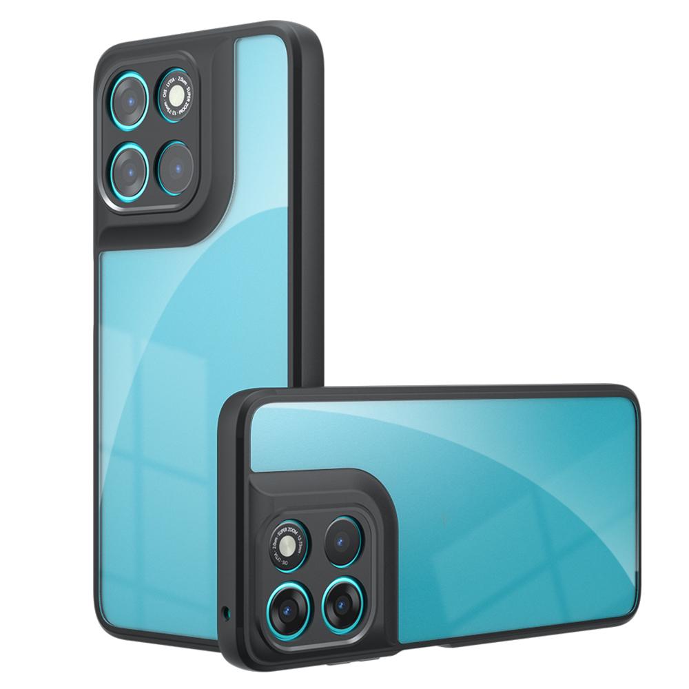 Motorola Moto G67 Power Armor Precise Hole PC Hybrid TPU Phone Case with Full Protection Shockproof Cover