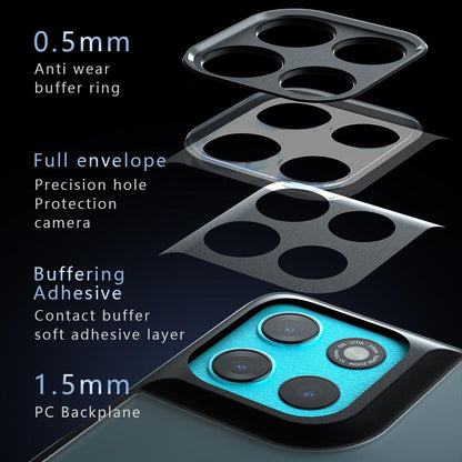 Motorola Moto G67 Power Armor Precise Hole PC Hybrid TPU Phone Case with Full Protection Shockproof Cover