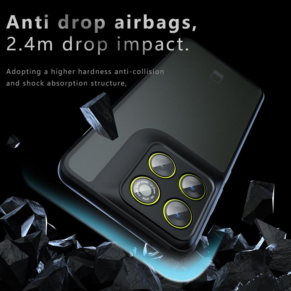 Motorola Edge 70 Armor Precise Hole PC Hybrid TPU Phone Case with Full Protection Shockproof Cover