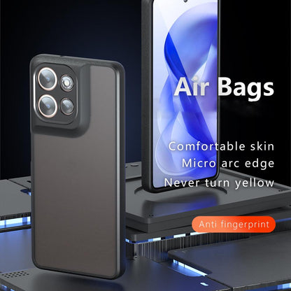 Motorola Moto G Power 2025 Armor Precise Hole PC Hybrid TPU Phone Case with Full Protection Shockproof Cover