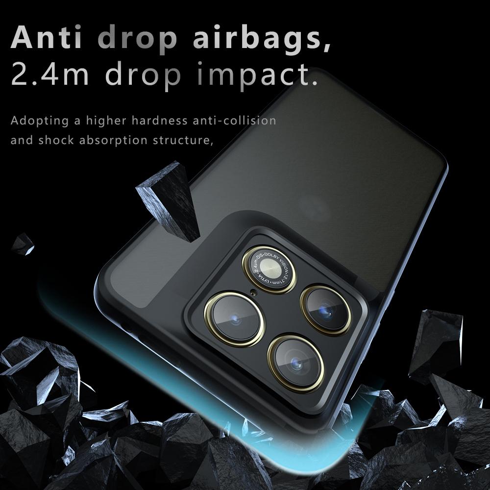 Motorola Edge 70 Ultra Armor Precise Hole PC Hybrid TPU Phone Case with Full Protection Shockproof Cover