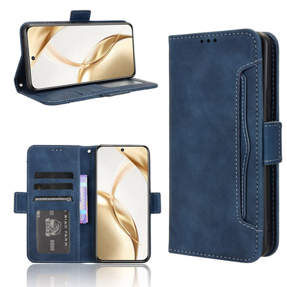 Honor 200 5G Skin Feel PU Leather Wallet Phone Case with Card Slots, Cash Pocket, Magnetic Closure, Built-In Stand, Full Protection TPU Cover