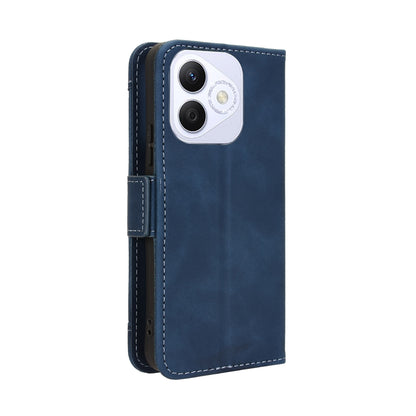 Honor X60i 5G Skin Feel PU Leather Wallet Phone Case with Card Slots, Cash Pocket, Magnetic Closure, Built-In Stand, Full Protection TPU Cover