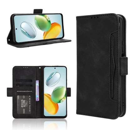 Honor Play 60 Plus Skin Feel PU Leather Wallet Phone Case with Card Slots, Cash Pocket, Magnetic Closure, Built-In Stand, Full Protection TPU Cover