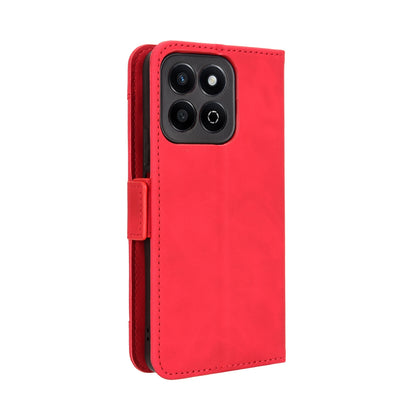 Honor Play 60 Plus Skin Feel PU Leather Wallet Phone Case with Card Slots, Cash Pocket, Magnetic Closure, Built-In Stand, Full Protection TPU Cover