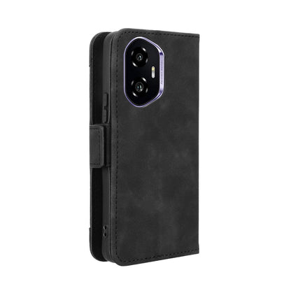 Honor 300 5G Skin Feel PU Leather Wallet Phone Case with Card Slots, Cash Pocket, Magnetic Closure, Built-In Stand, Full Protection TPU Cover