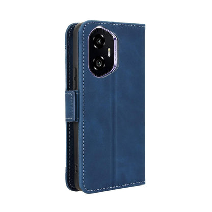Honor 300 5G Skin Feel PU Leather Wallet Phone Case with Card Slots, Cash Pocket, Magnetic Closure, Built-In Stand, Full Protection TPU Cover