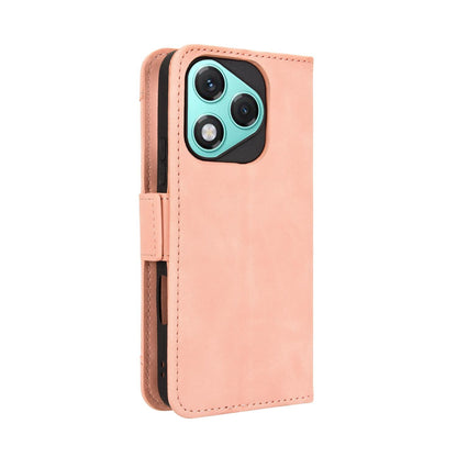 Honor 400 Lite Skin Feel PU Leather Wallet Phone Case with Card Slots, Cash Pocket, Magnetic Closure, Built-In Stand, Full Protection TPU Cover
