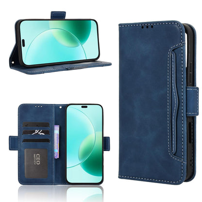 Honor 400 Lite Skin Feel PU Leather Wallet Phone Case with Card Slots, Cash Pocket, Magnetic Closure, Built-In Stand, Full Protection TPU Cover