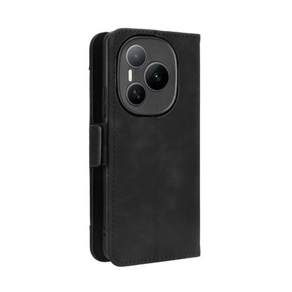 Honor Power 5G Skin Feel PU Leather Wallet Phone Case with Card Slots, Cash Pocket, Magnetic Closure, Built-In Stand, Full Protection TPU Cover