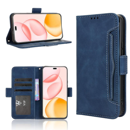 Honor 400 Pro 160.8mm Skin Feel PU Leather Wallet Phone Case with Card Slots, Cash Pocket, Magnetic Closure, Built-In Stand, Full Protection TPU Cover