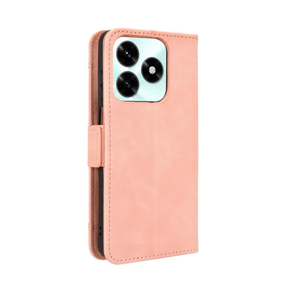 Honor X5c Plus 4G Skin Feel PU Leather Wallet Phone Case with Card Slots, Cash Pocket, Magnetic Closure, Built-In Stand, Full Protection TPU Cover