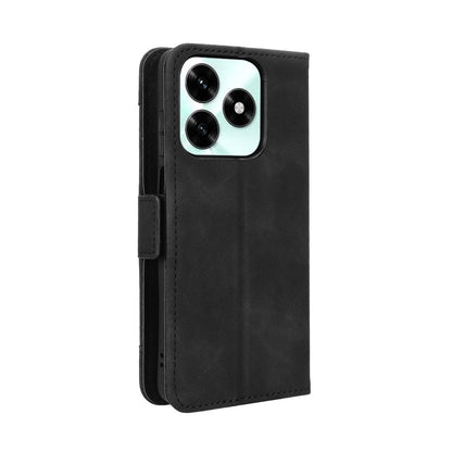 Honor X5c Plus 4G Skin Feel PU Leather Wallet Phone Case with Card Slots, Cash Pocket, Magnetic Closure, Built-In Stand, Full Protection TPU Cover
