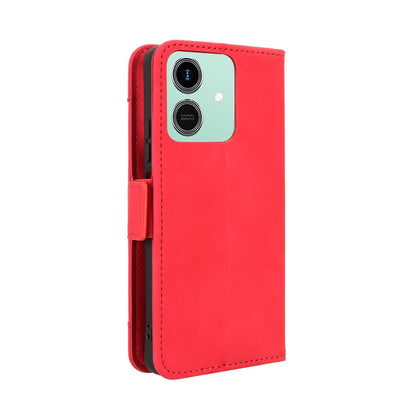 Honor Play10 4G Skin Feel PU Leather Wallet Phone Case with Card Slots, Cash Pocket, Magnetic Closure, Built-In Stand, Full Protection TPU Cover