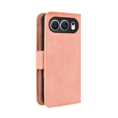 Honor 500 155.8mm Skin Feel PU Leather Wallet Phone Case with Card Slots, Cash Pocket, Magnetic Closure, Built-In Stand, Full Protection TPU Cover