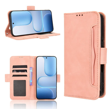 Honor 500 Pro 155.8mm Skin Feel PU Leather Wallet Phone Case with Card Slots, Cash Pocket, Magnetic Closure, Built-In Stand, Full Protection TPU Cover