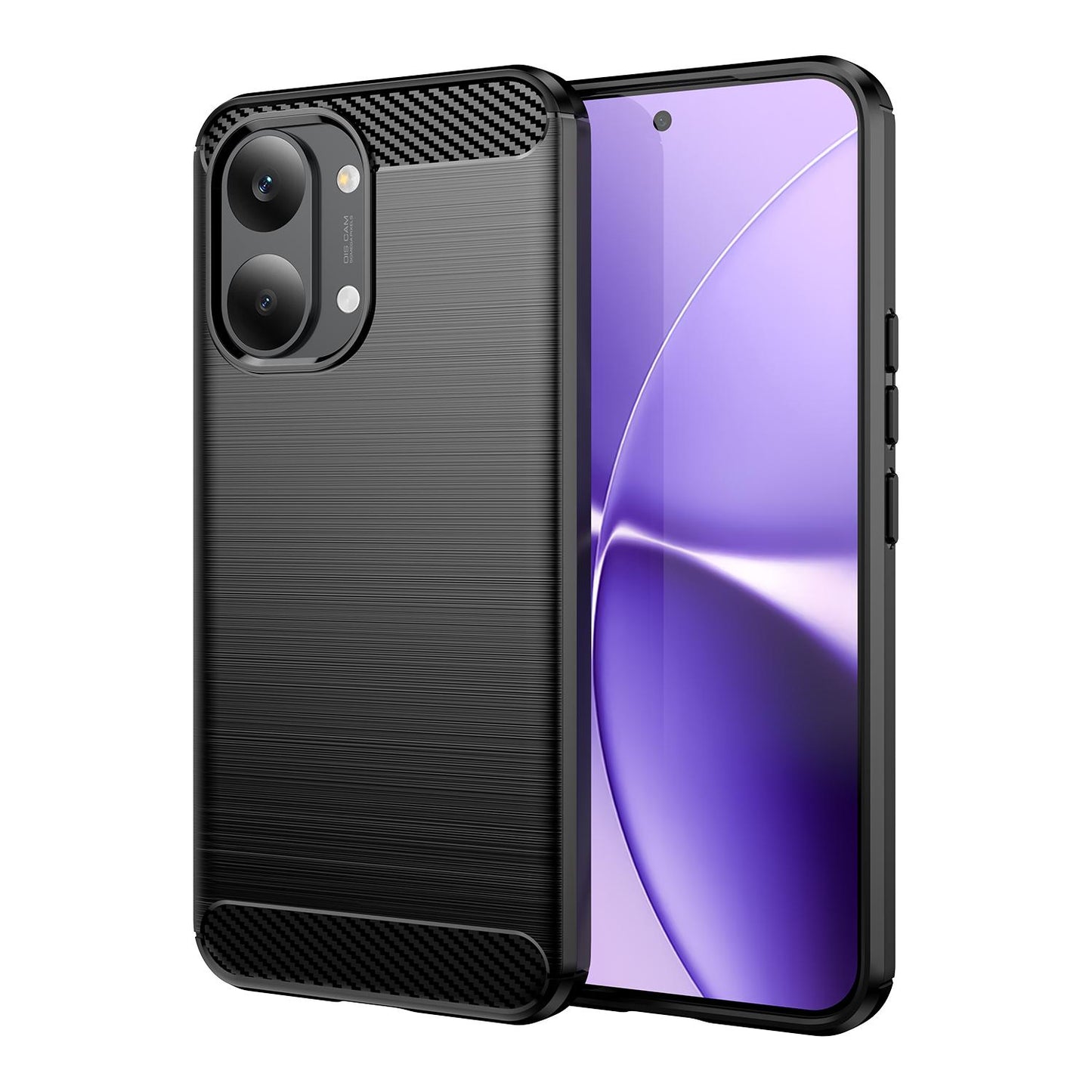 Xiaomi Poco X8 Pro Max 5G Carbon Fiber Brushed Texture TPU Protective Phone Case Shockproof Slim Cover