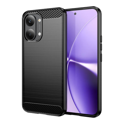Xiaomi Poco X8 Pro Max 5G Carbon Fiber Brushed Texture TPU Protective Phone Case Shockproof Slim Cover