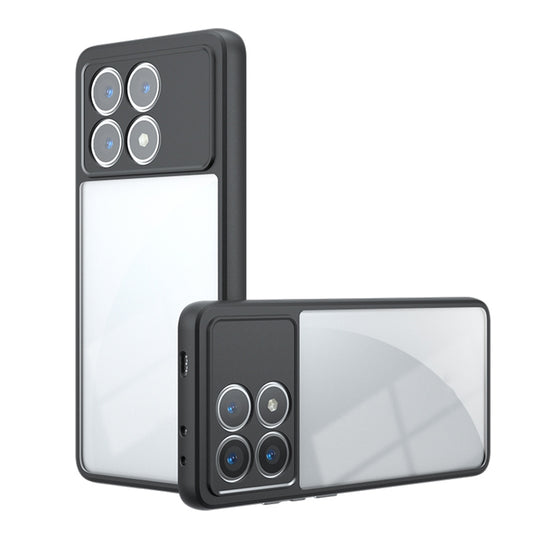 Xiaomi Poco F6 Pro Armor Precise Hole PC Hybrid TPU Phone Case with Full Protection Shockproof Cover