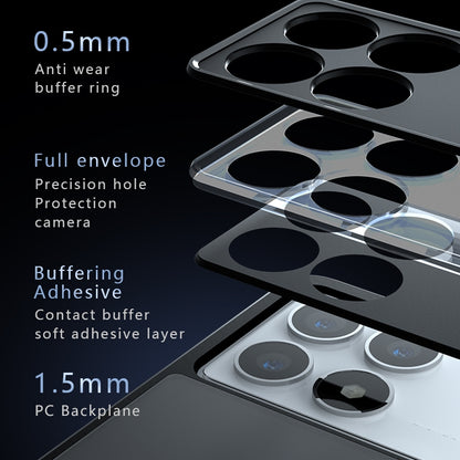 Xiaomi Poco F6 Pro Armor Precise Hole PC Hybrid TPU Phone Case with Full Protection Shockproof Cover