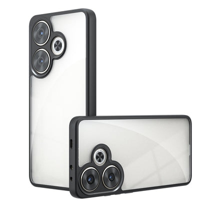 Xiaomi Poco F6 Armor Precise Hole PC Hybrid TPU Phone Case with Full Protection Shockproof Cover