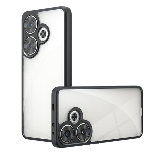 Xiaomi Poco F6 Armor Precise Hole PC Hybrid TPU Phone Case with Full Protection Shockproof Cover