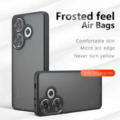Xiaomi Poco F6 Armor Precise Hole PC Hybrid TPU Phone Case with Full Protection Shockproof Cover