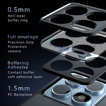 Xiaomi 14T Pro Armor Precise Hole PC Hybrid TPU Phone Case with Full Protection Shockproof Cover