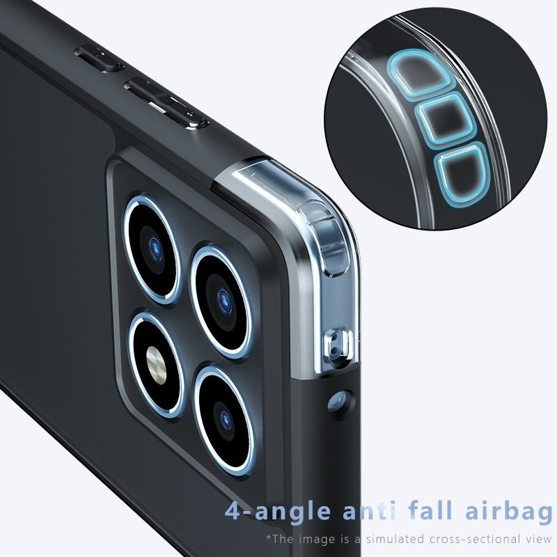 Xiaomi 14T Pro Armor Precise Hole PC Hybrid TPU Phone Case with Full Protection Shockproof Cover