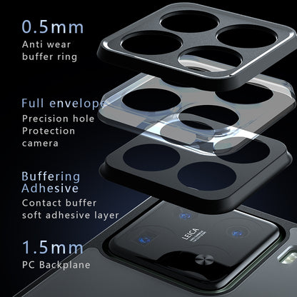 Xiaomi 15 Pro Armor Precise Hole PC Hybrid TPU Phone Case with Full Protection Shockproof Cover