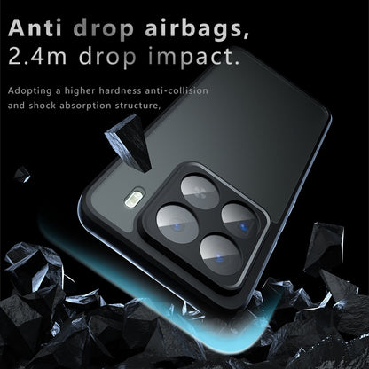 Xiaomi 15 Pro Armor Precise Hole PC Hybrid TPU Phone Case with Full Protection Shockproof Cover