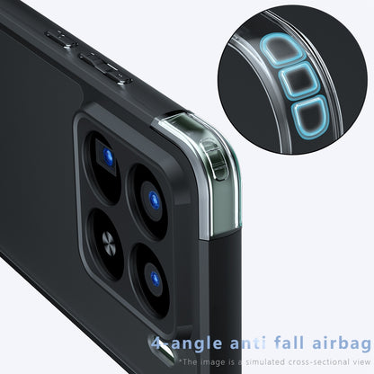 Xiaomi 15 Pro Armor Precise Hole PC Hybrid TPU Phone Case with Full Protection Shockproof Cover